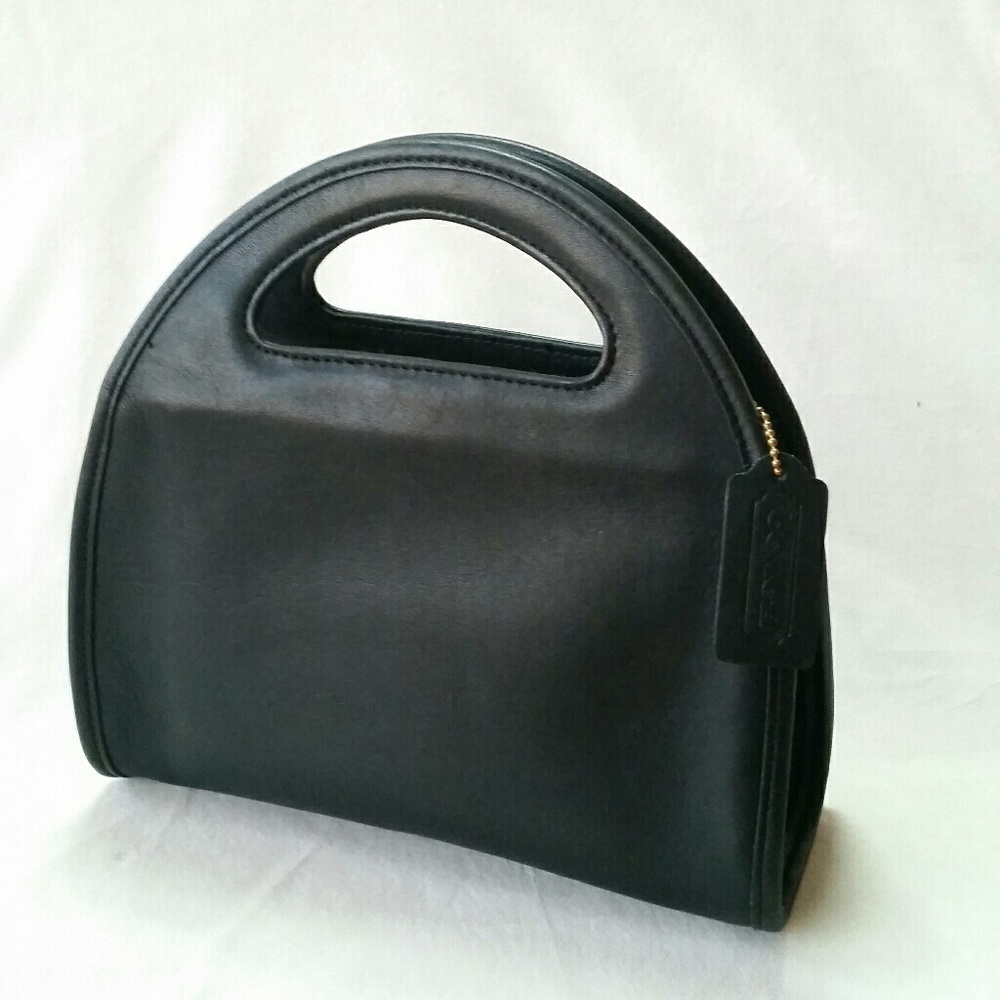 Vintage Coach Black Carousel Bag 9942